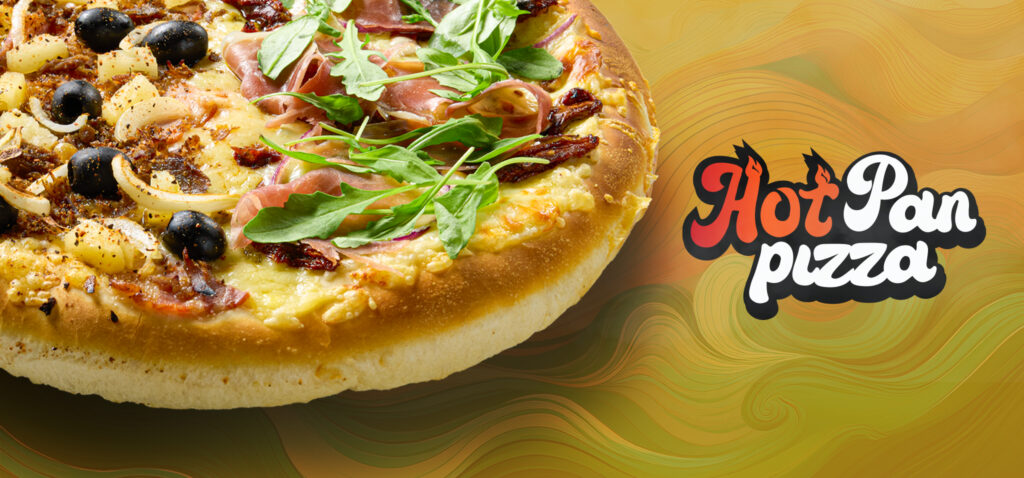 Bite Line Hot Pan Pizza